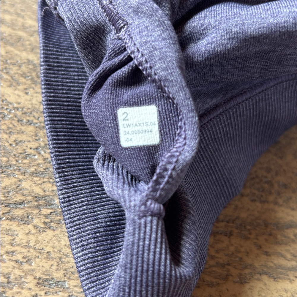 Lululemon Ribbed Racerback Tank Top in purple - Picture 4 of 4